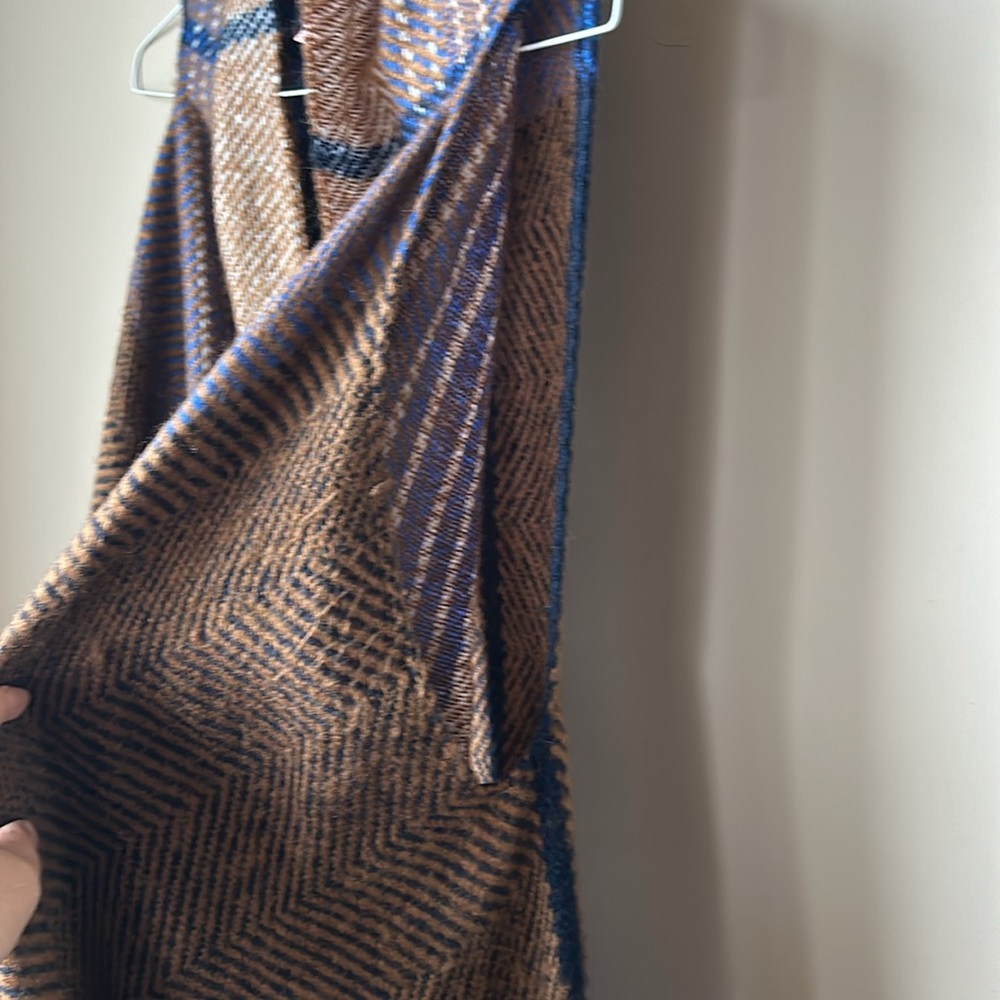THEODORA CALLUM multicolored long fringe vest - Picture 5 of 6